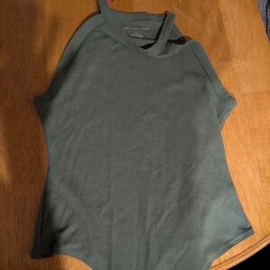 American Eagle Olive Green Sleeveless Bodysuit